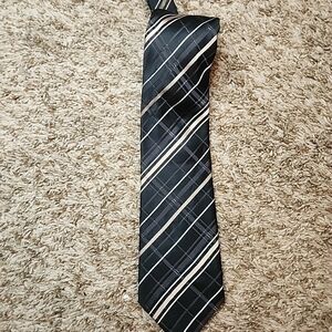 Donald Trump Signature Collection Men's Neck Tie Black & Brown  100% Silk